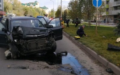 В Казани водитель насмерть сбил пешехода и сам погиб