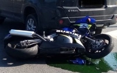 Мотоциклист попал в ДТП в Тверской области