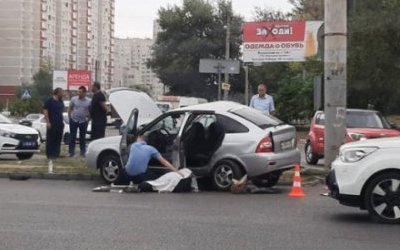 Пассажир «Приоры» погиб в ДТП в Воронеже