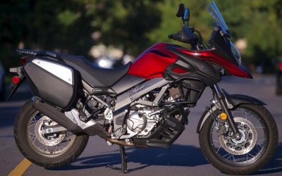 Suzuki V-Storm получил новый туристический обвес