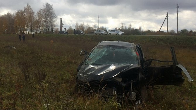 Водитель погиб в ДТП в Костромской области (2)