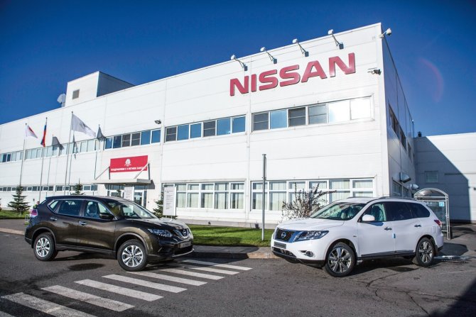 Завод Nissan в Санкт-Петербурге
