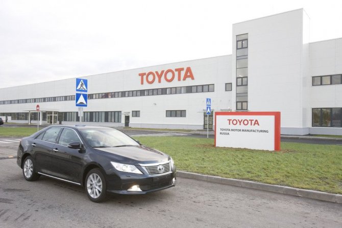 Завод Toyota в Санкт-Петербурге