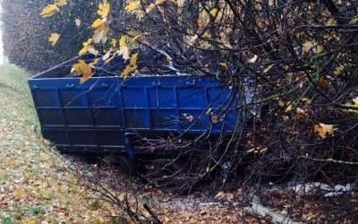 В Тульской области в ДТП погиб водитель КамАЗа