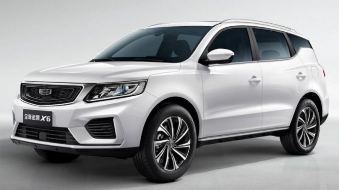 Geely Emgrand X7 прошёл очередной рестайлинг