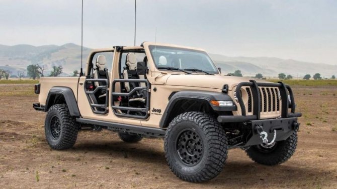Jeep Gladiator получил армейскую версию
