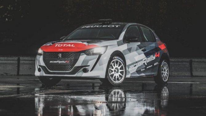 Представлен гоночный хэтчбек Peugeot 208 Rally 4 стоимостью почти 5 млн рублей