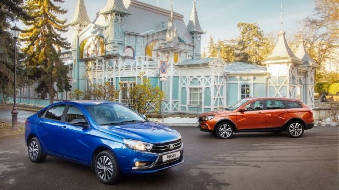 Lada Vesta получила новые варианты окраски