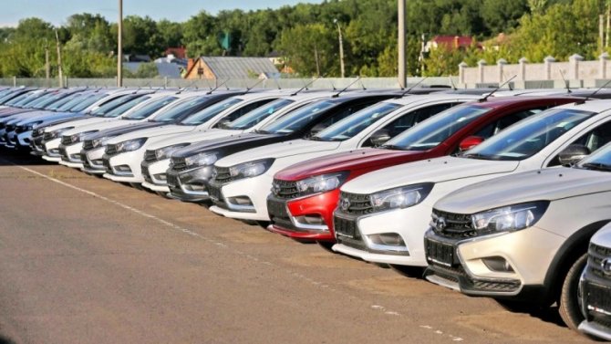 В Минпромторге прогнозируют снижение продаж новых автомобилей