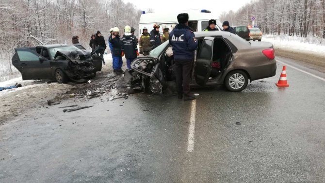 Два человека погибли в ДТП  в Самарской области