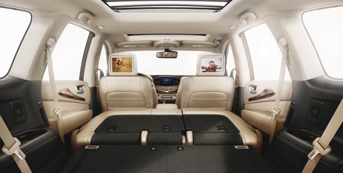 infiniti qx60 салон