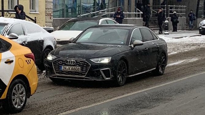 В Москве замечен новый Audi S4