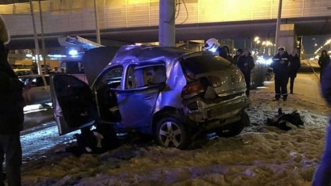 Два человека погибли в ДТП в Казани