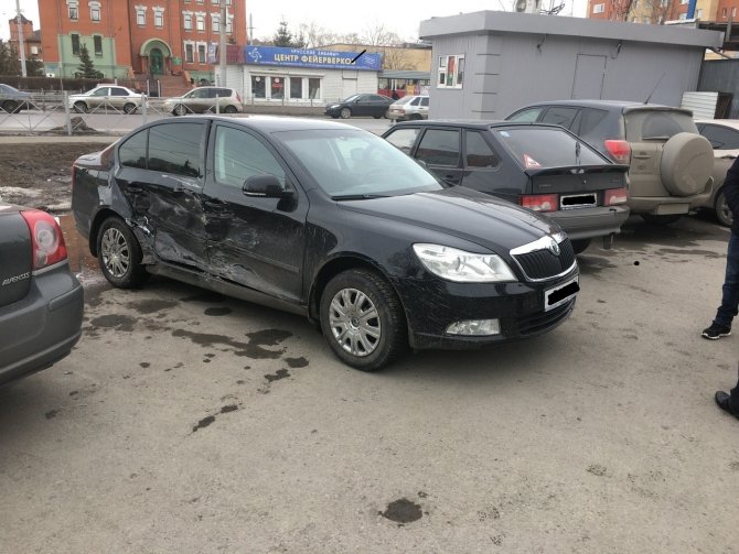 Двое детей пострадали в ДТП в центре Омска (1)