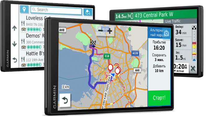 Garmin DriveSmart 55 Russia MT GPS — теперь хоть на край света