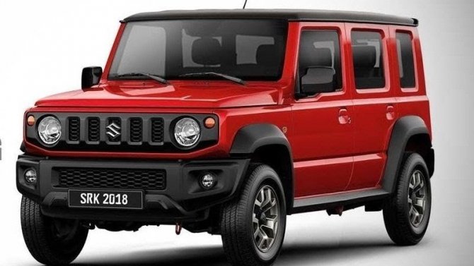 Готовится пятидверная модификация Suzuki Jimny