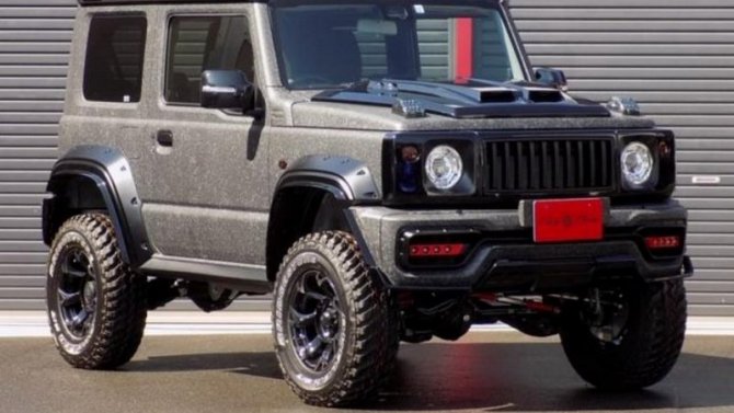 Suzuki Jimny стал ещё брутальнее