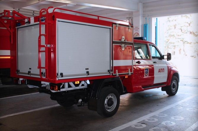 УАЗ Профи для пожарных служб 2020