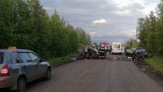 Два человека погибли в ДТП в Омской области