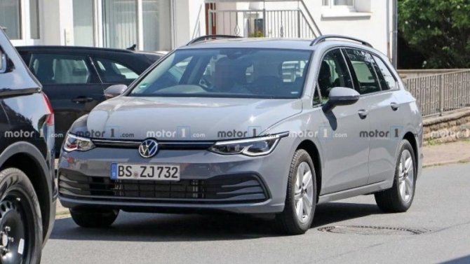 На тестах замечен новый Volkswagen Golf Variant