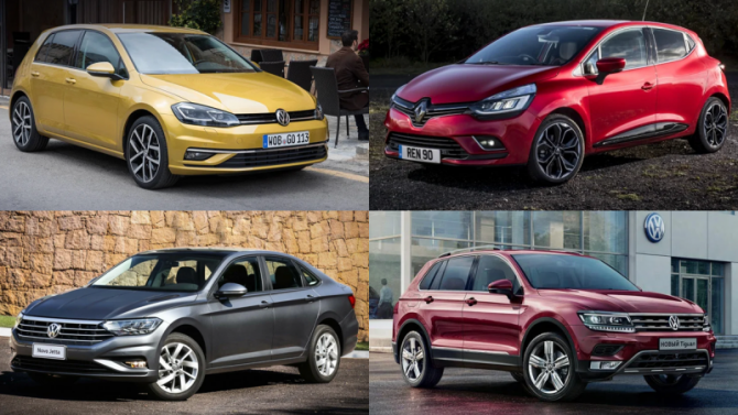 Volkswagen Golf несмотря на пандемию остаётся лидером европейского рынка. Какие модели ещё покупали в Европе?