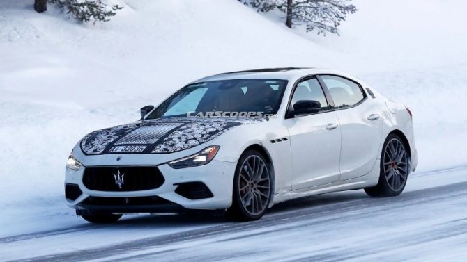 Maserati Ghibli станет гибридным