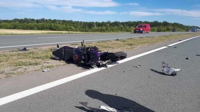 В Саратовской области в ДТП погиб мужчина, перегонявший купленный мотоцикл