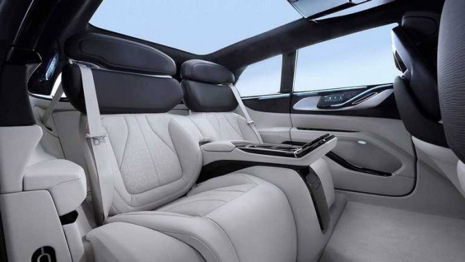 Faraday Future FF91 салон