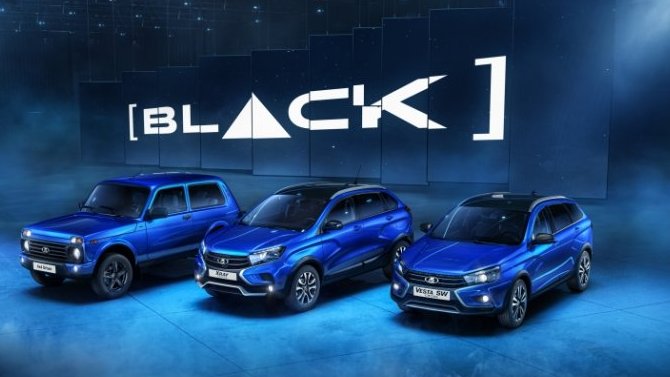 В продажу поступили спецверсии Lada Xray Cross и 4×4 под названием Black