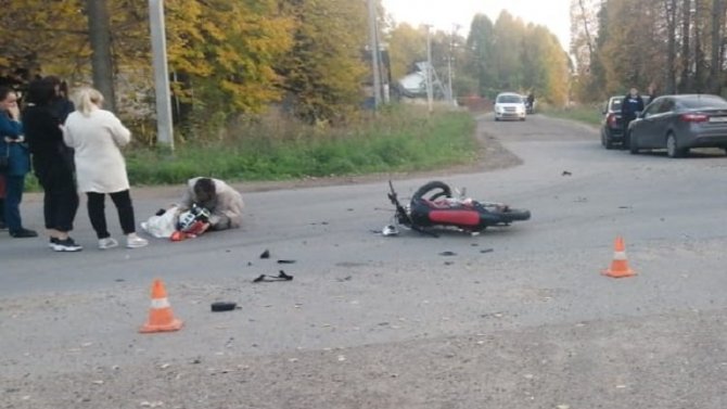 14-летний мотоциклист погиб в ДТП в Лаишевском районе Татарстана