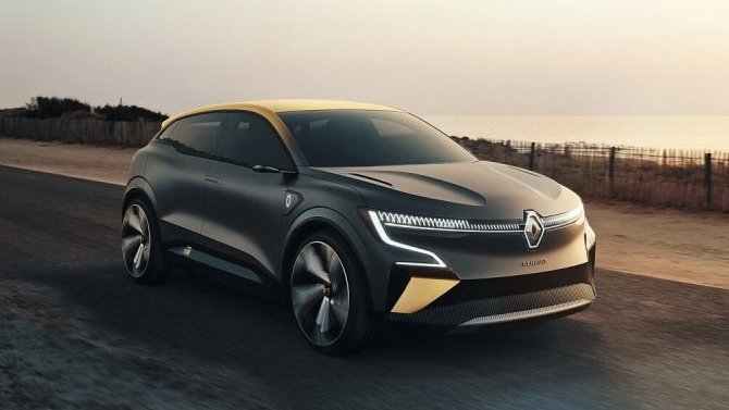 Во Франции показали концепт-кар Renault Megane eVision
