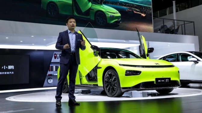 Гуанчжоу-2020: представлен спортивный электромобиль Xpeng P7