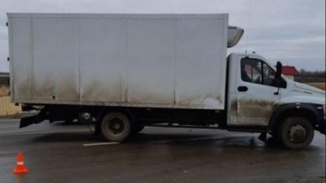 Под Волгоградом грузовик насмерть сбил мужчину