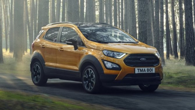 Представлен кроссовер Ford EcoSport Active