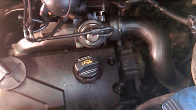 Замена клапана EGR Volkswagen T5