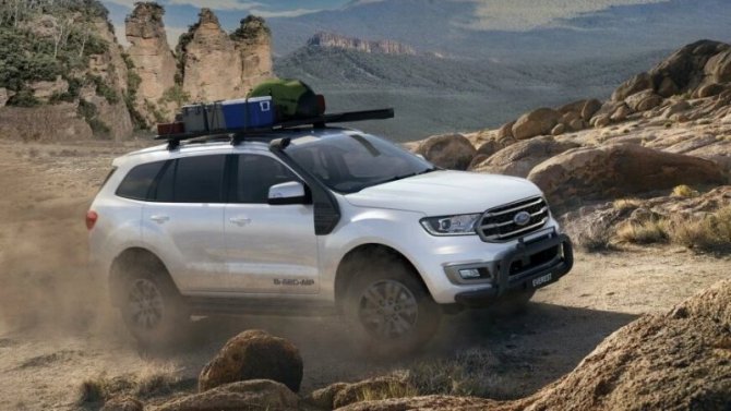 Начались продажи новой версии внедорожника Ford Everest