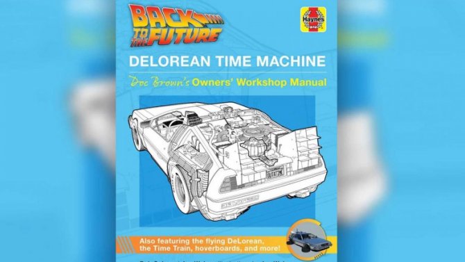 Выпущено руководство пользователя для DeLorean из фильма «Назад в будущее»