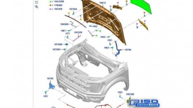 Появилось патентное изображение нового Ford F-150 Raptor