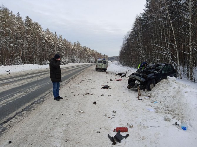 В Рязанском районе в результате аварии погиб 55-летний водитель Renault Logan_2