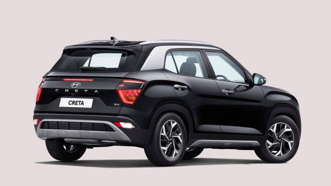 4 Hyundai Creta для рынка Индии