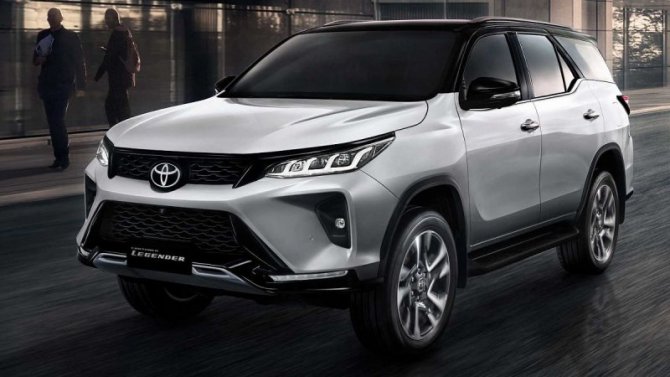 Через год появится Toyota Fortuner нового поколения