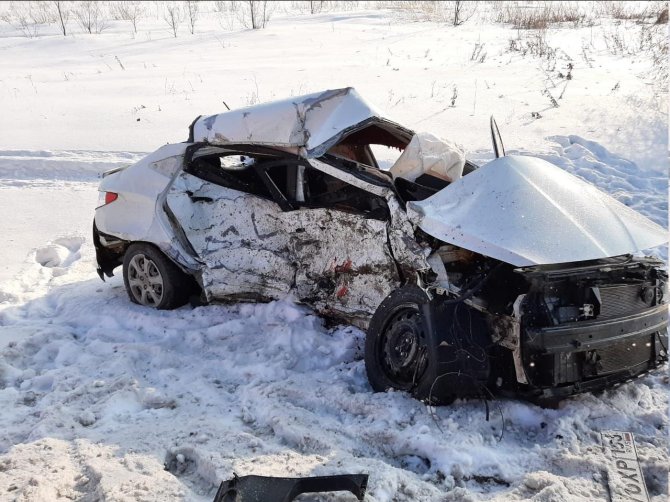 В ДТП в Самарской области погиб водитель иномарки (1)