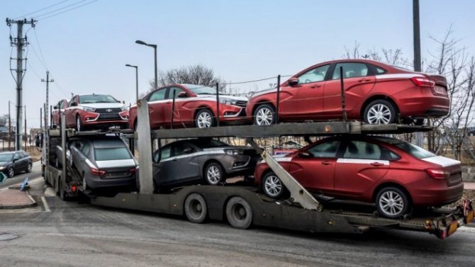 Резко сократился экспорт машин из России