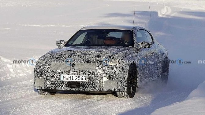 В Швеции замечено обновлённое купе BMW M2
