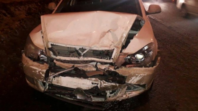 Четыре автомобиля столкнулись на Южном шоссе в Тольятти, пострадали несовершеннолетние