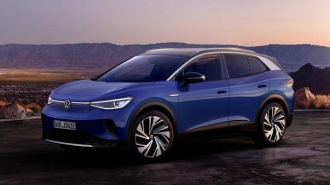 Приём заказов на Volkswagen I.D.4 начнётся уже в феврале