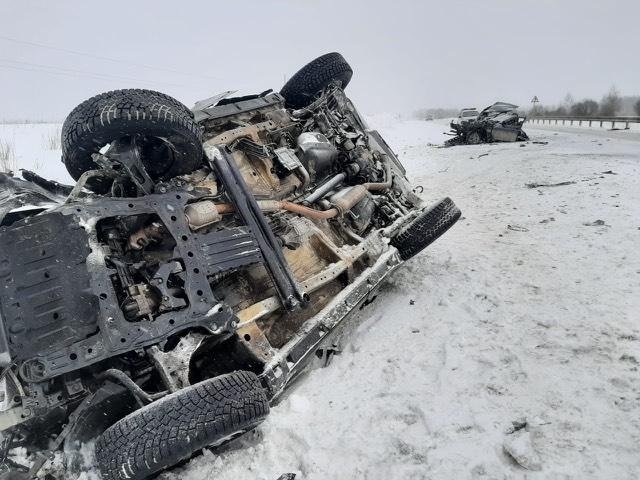 Женщина-водитель погибла в ДТП в Курганской области (2)