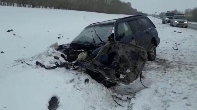 Два человека погибли в ДТП с грузовиком в Новосибирской области