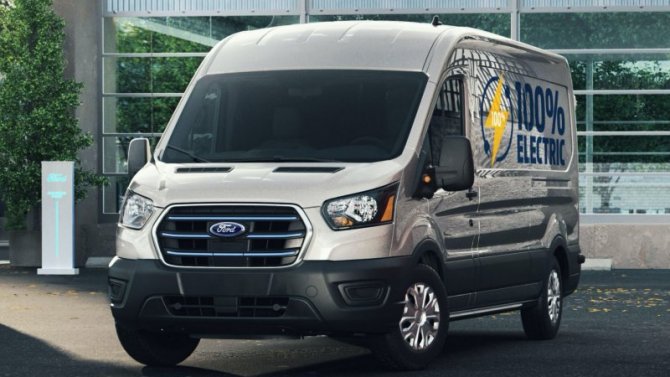 В России наладят выпуск электрических версий Ford Transit