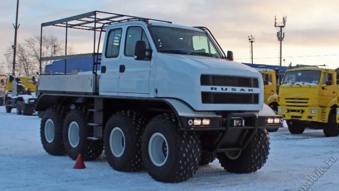 В России создан идеальный грузовик для экстремального бездорожья